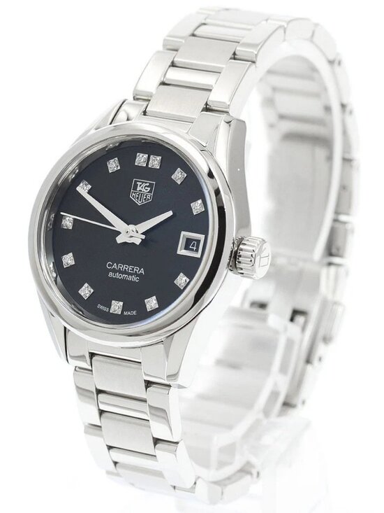 TAG HEUER Carrera WAR2413.BA0776 12P diamond date Automatic Ladies Watch_949314 main image 4